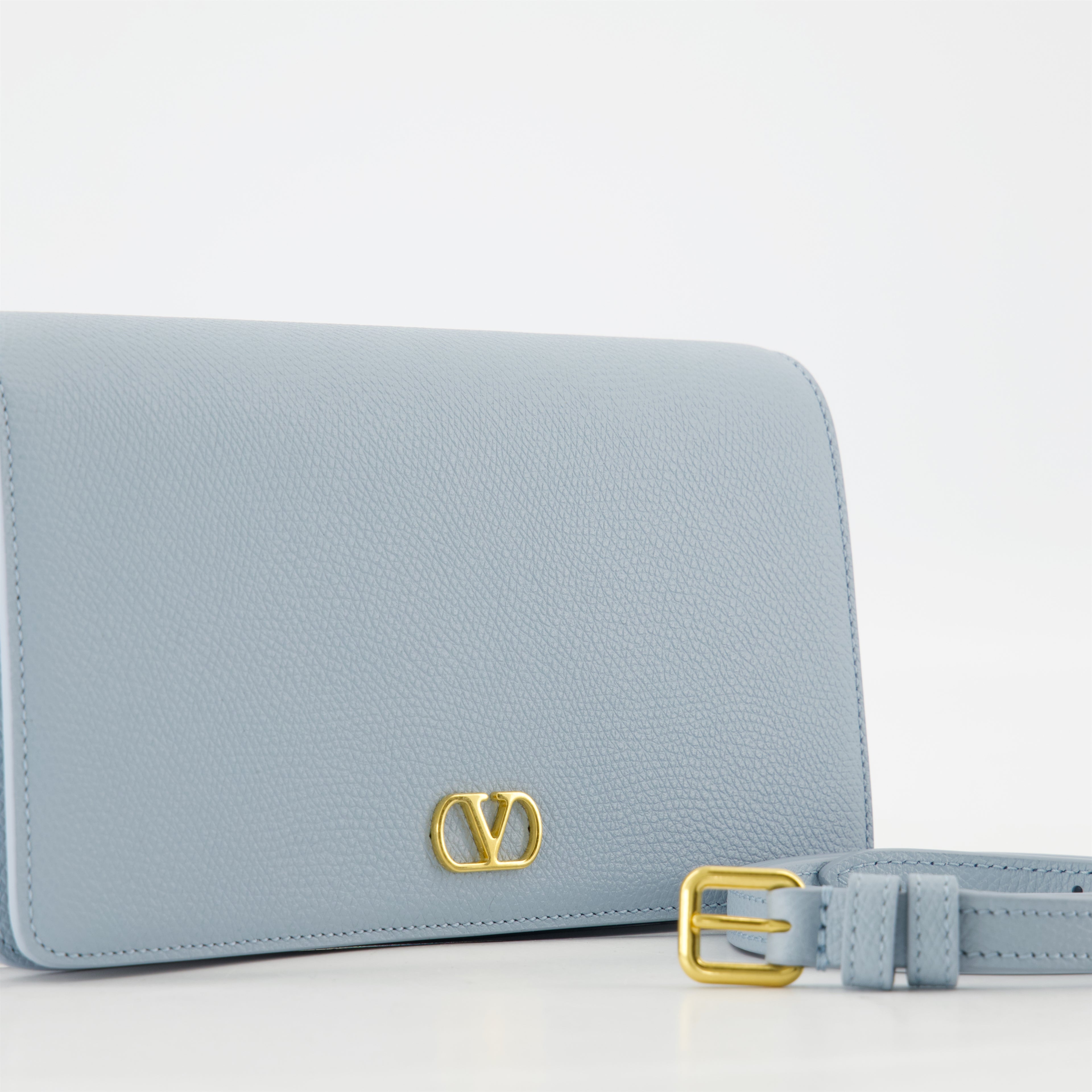 Pochettes Pochette VLogo Valentino Garavani Bleu Femme