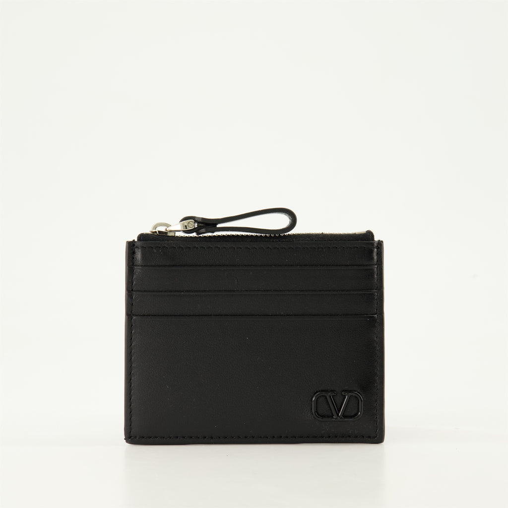 Petite maroquinerie Porte-cartes VLogo Valentino Garavani Noir Homme