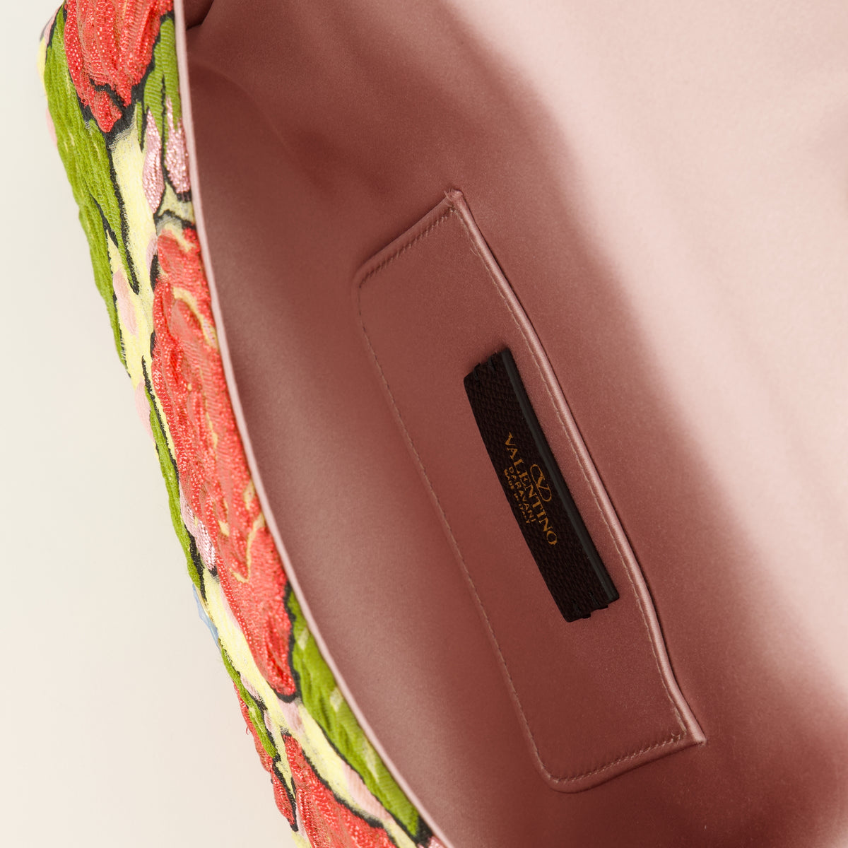 Sacs à main et épaule Borsa Rosa Stampata Small Devain Valentino Garavani Rouge Femme