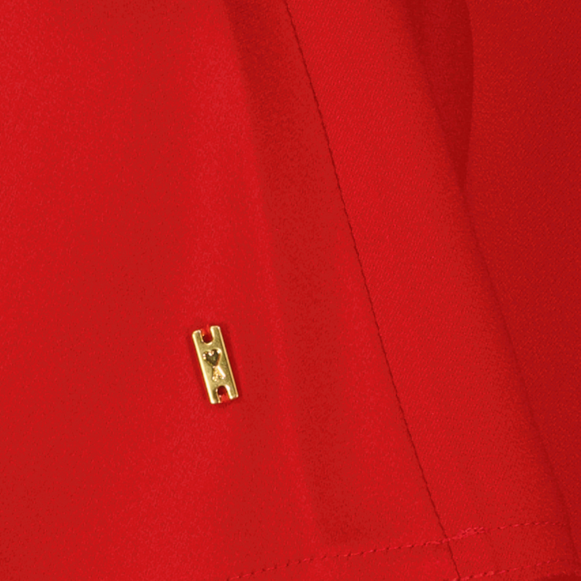 Jupes Jupe midi droite Ami PARIS Rouge Femme