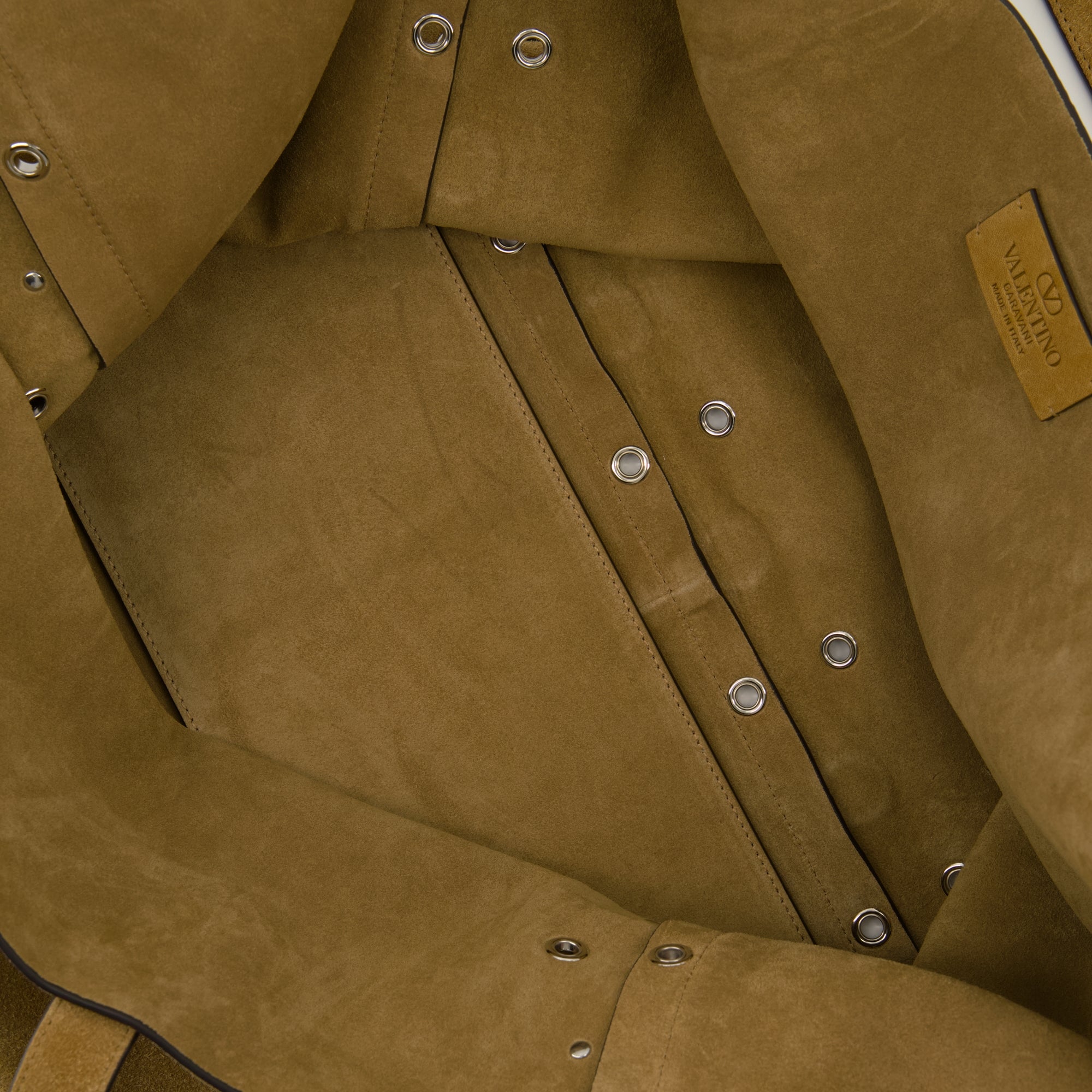 Tote bags Large Nellcôte Suede Tote Bag Valentino Garavani Beige Homme