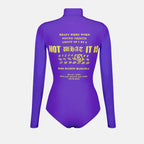 Tops Body imprimé Mm6 Violet Femme