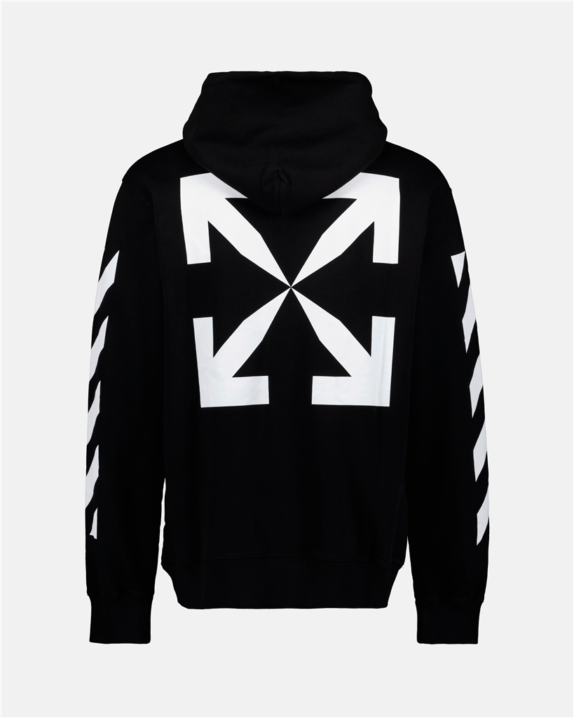 Sweatshirts OMBB097C99FLE012 1001 black white Off-White Schwarz Homme