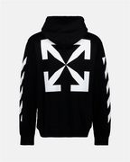 Sweatshirts OMBB097C99FLE012 1001 black white Off-White Schwarz Homme