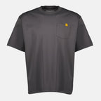 T-Shirts T-Shirt aus Baumwolljersey Sacai Grau Herren