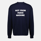 Imagen del artículo Camiseta de manga larga Slogan de la marca Drole De Monsieur para Hombre - Otoño-Invierno 2025 - Vista Trasera