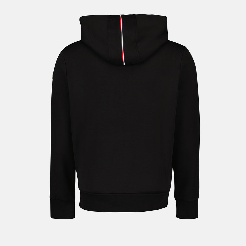 Sudaderas Sudadera con Capucha con Cremallera Moncler Negro Homme