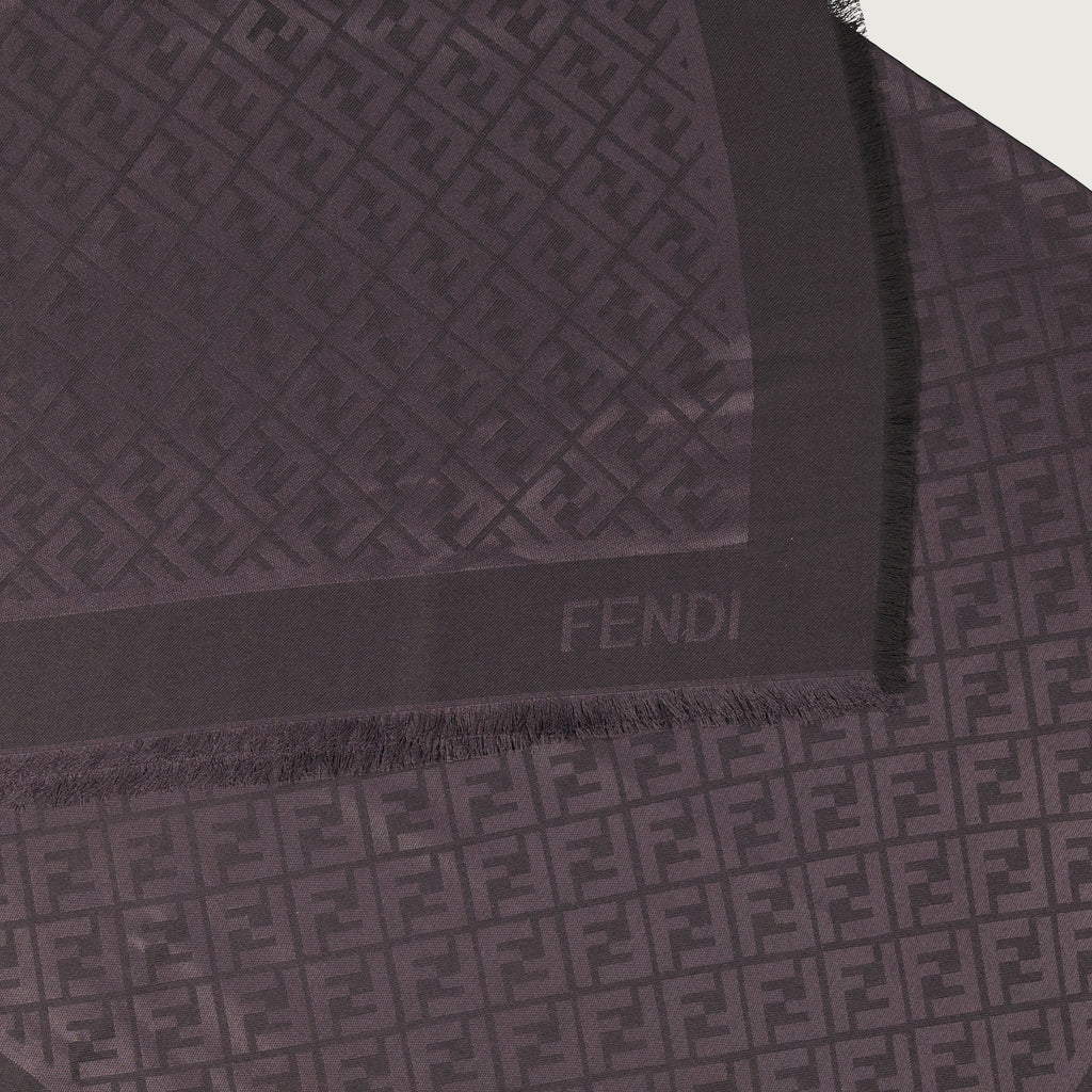 Sciarpe e guanti Châle FF Fendi Viola Femme