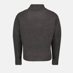 Knitwear AMI de Coeur Turtleneck Ami PARIS Gray Unisex