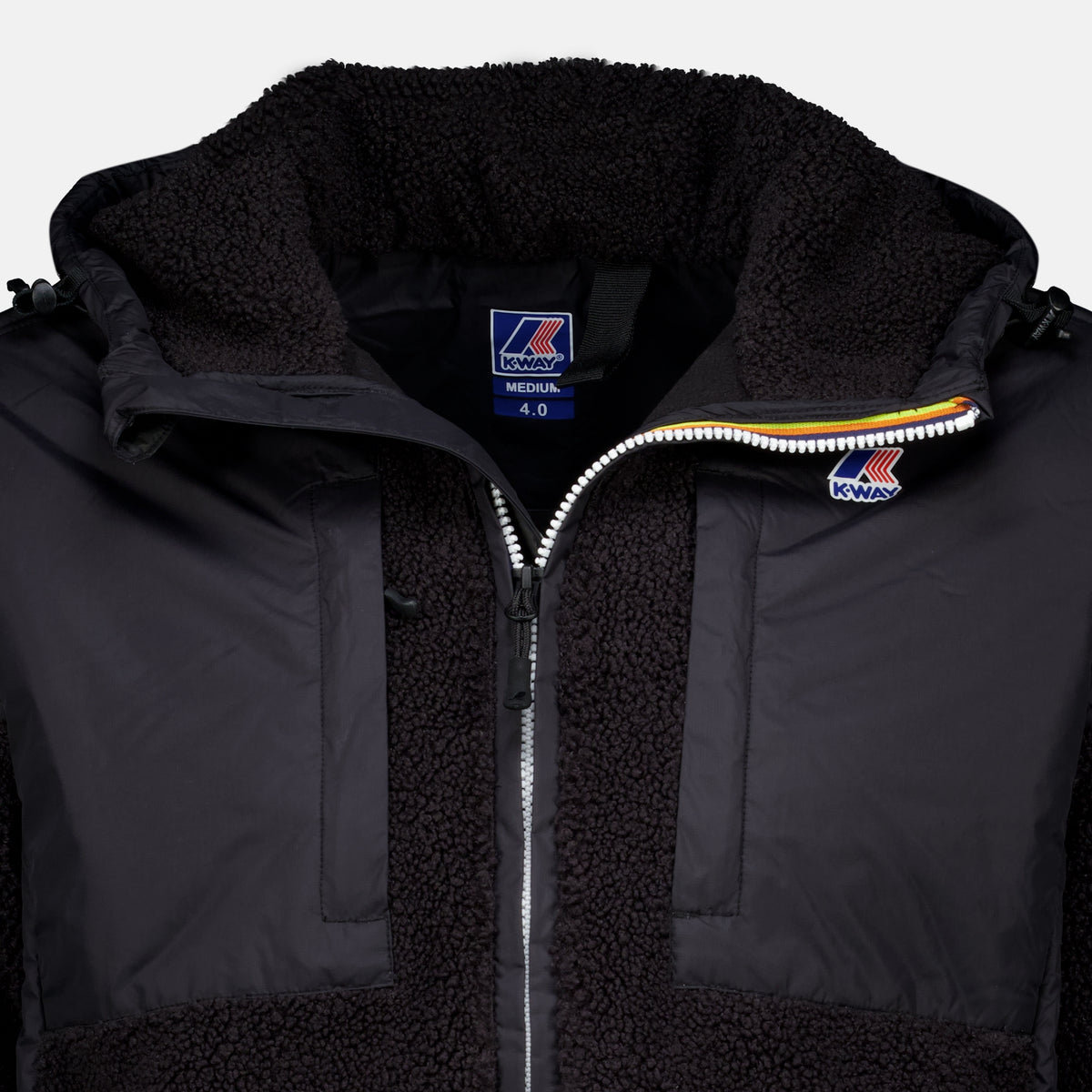 Vestes Veste Samson 4.0 Orsetto noir K-Way Noir Unisexe
