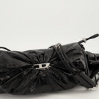 Borse a mano e a spalla Borsa in Pelle Scrunch-D Diesel Nero Femme