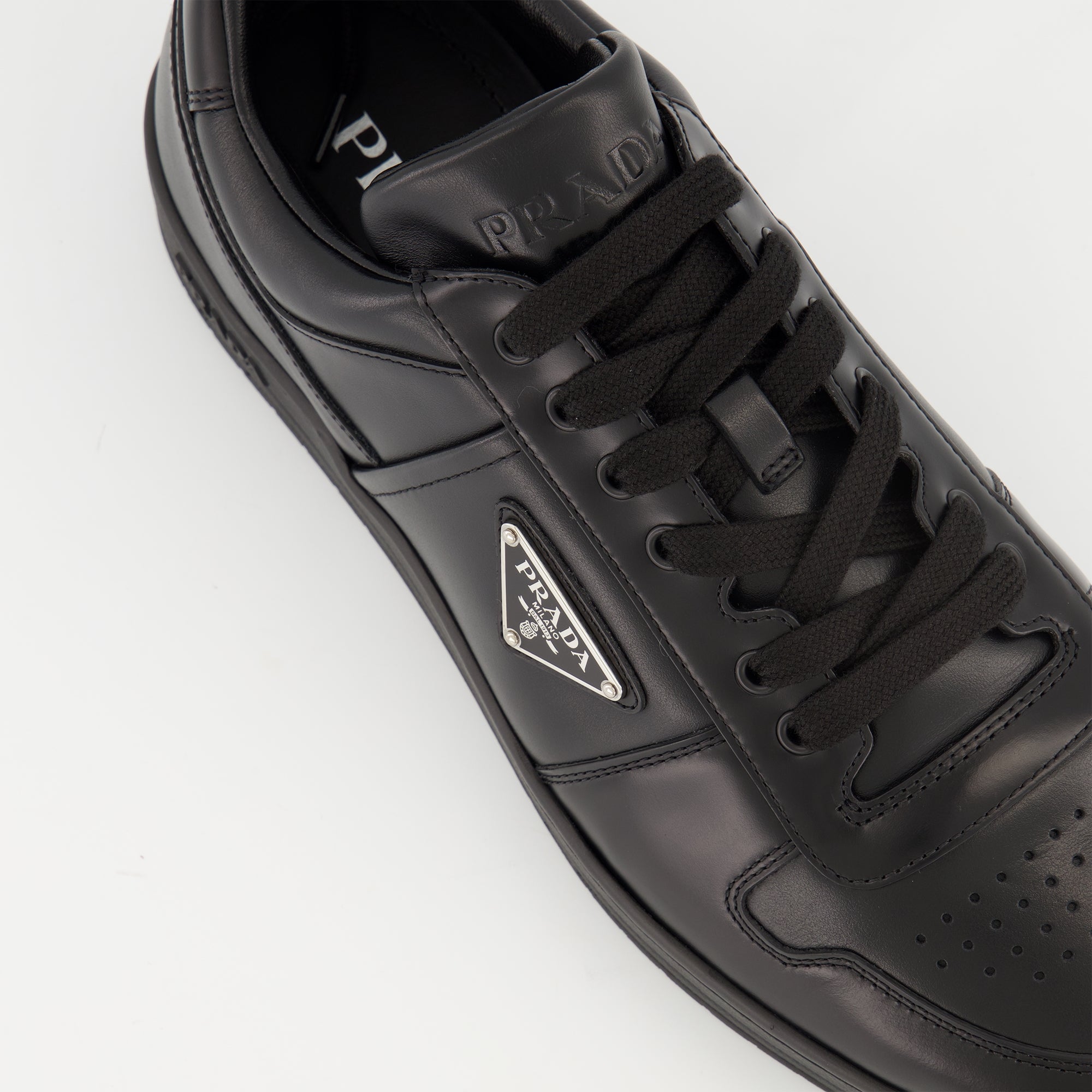 Baskets Baskets Downtown Prada Noir Homme