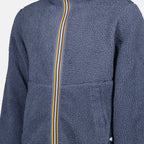 Jacken Wendbare Jack Sherpa Jacke K-Way Grau Homme