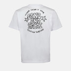 T-shirts T-shirt à logo Sacai Blanc Homme