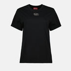T-shirts T-shirt noir D-Uncuntie Diesel Black Femme