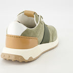 スニーカー スエードレザーシューズ Tod's カーキ Homme