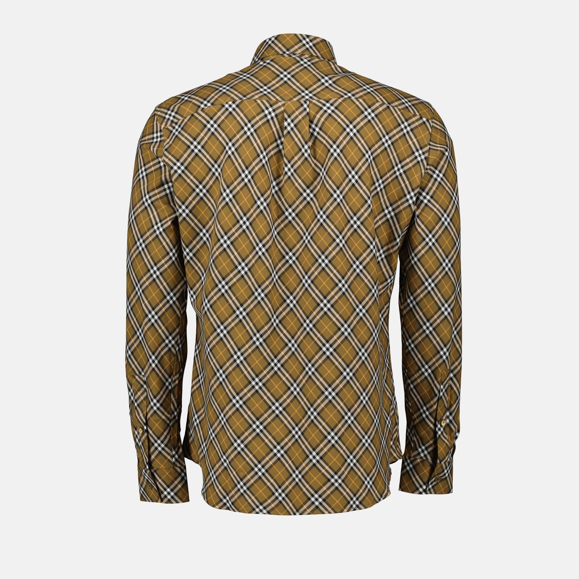Shirts Checkered Shirt Burberry Beige Homme