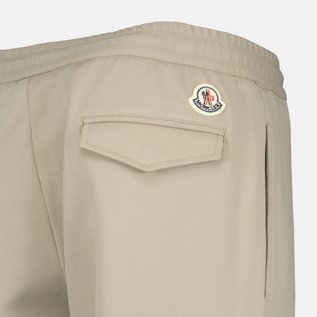 Pantalons Pantalon de survêtement Moncler Beige Homme