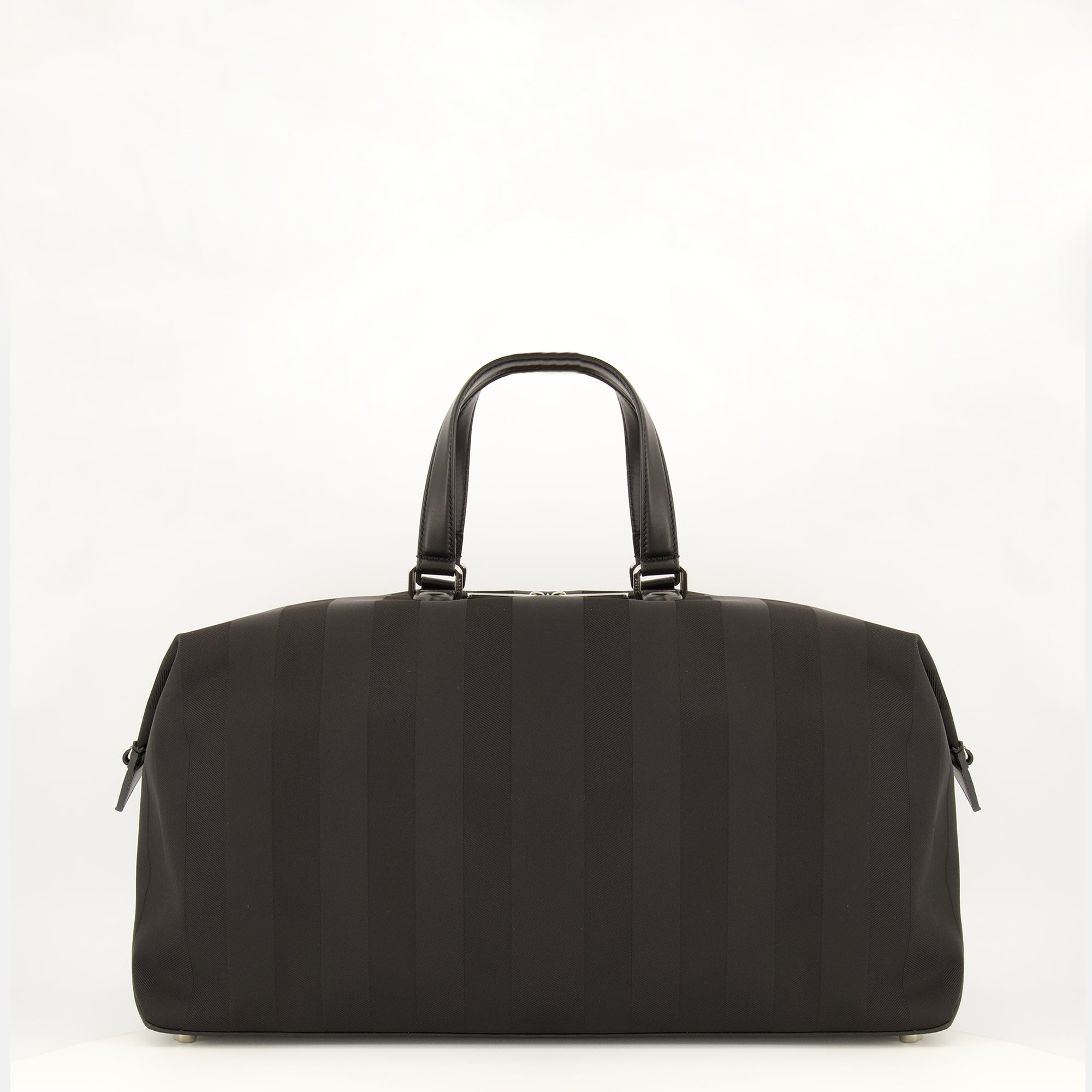 Sacs de sport et voyage 펜디 루이 48 블랙 나일론 여행 가방 Fendi Noir Homme