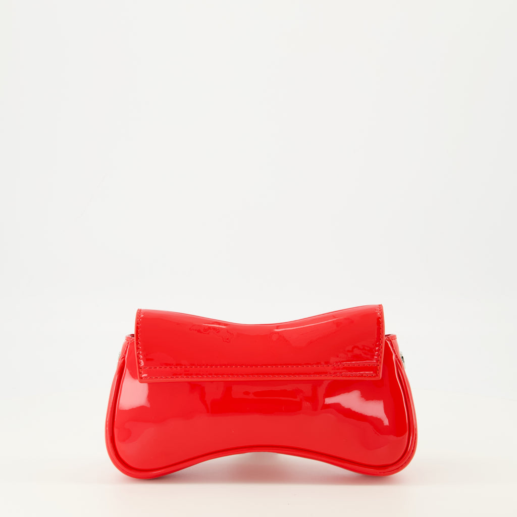 デニムブランドDieselの女性用Play小型赤バッグの画像 - 2026年春夏 - 後面図