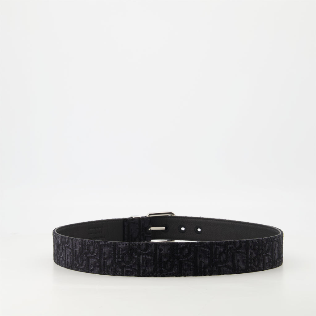 Belts Oblique Belt Dior Black Homme