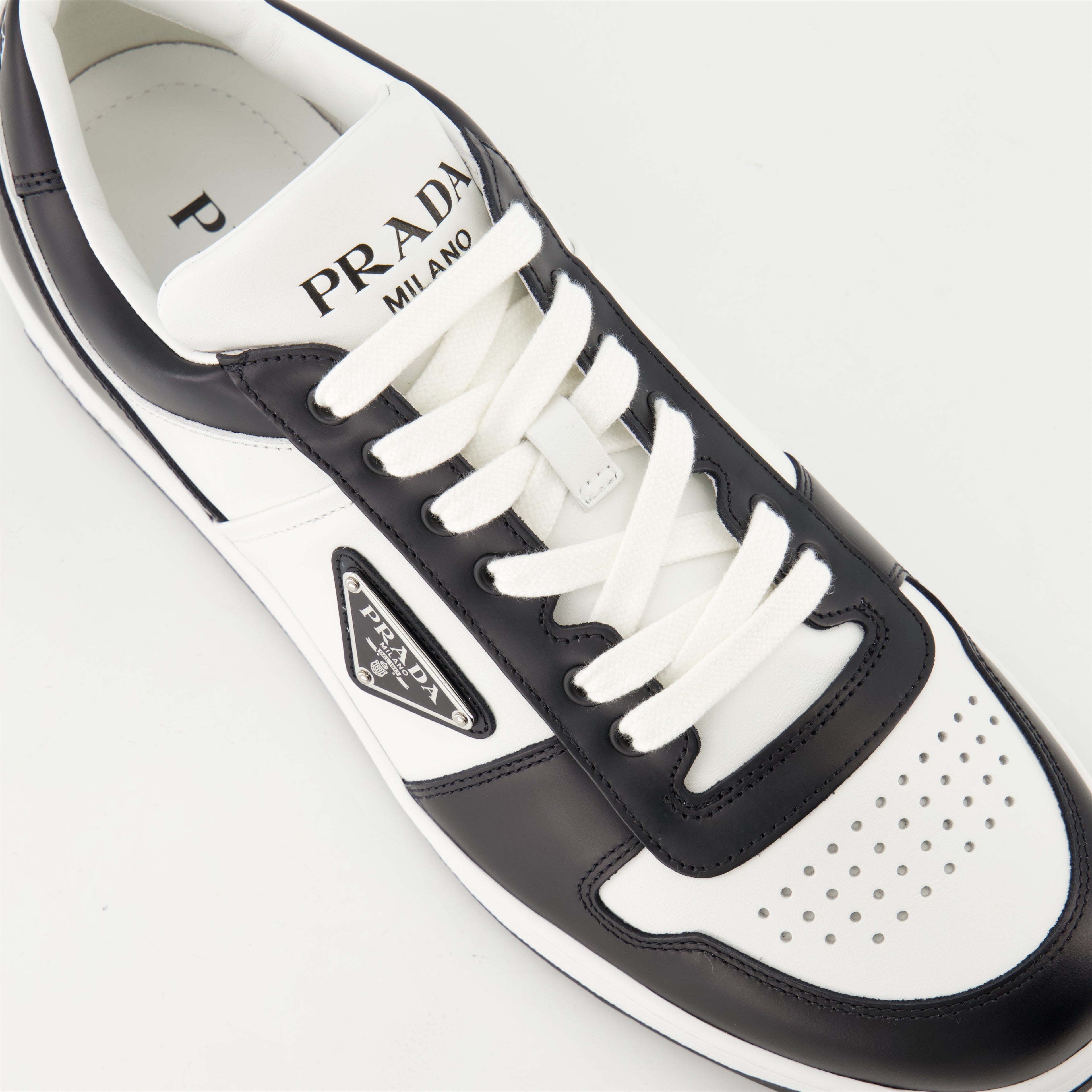 Baskets Baskets Downtown Prada Noir Homme