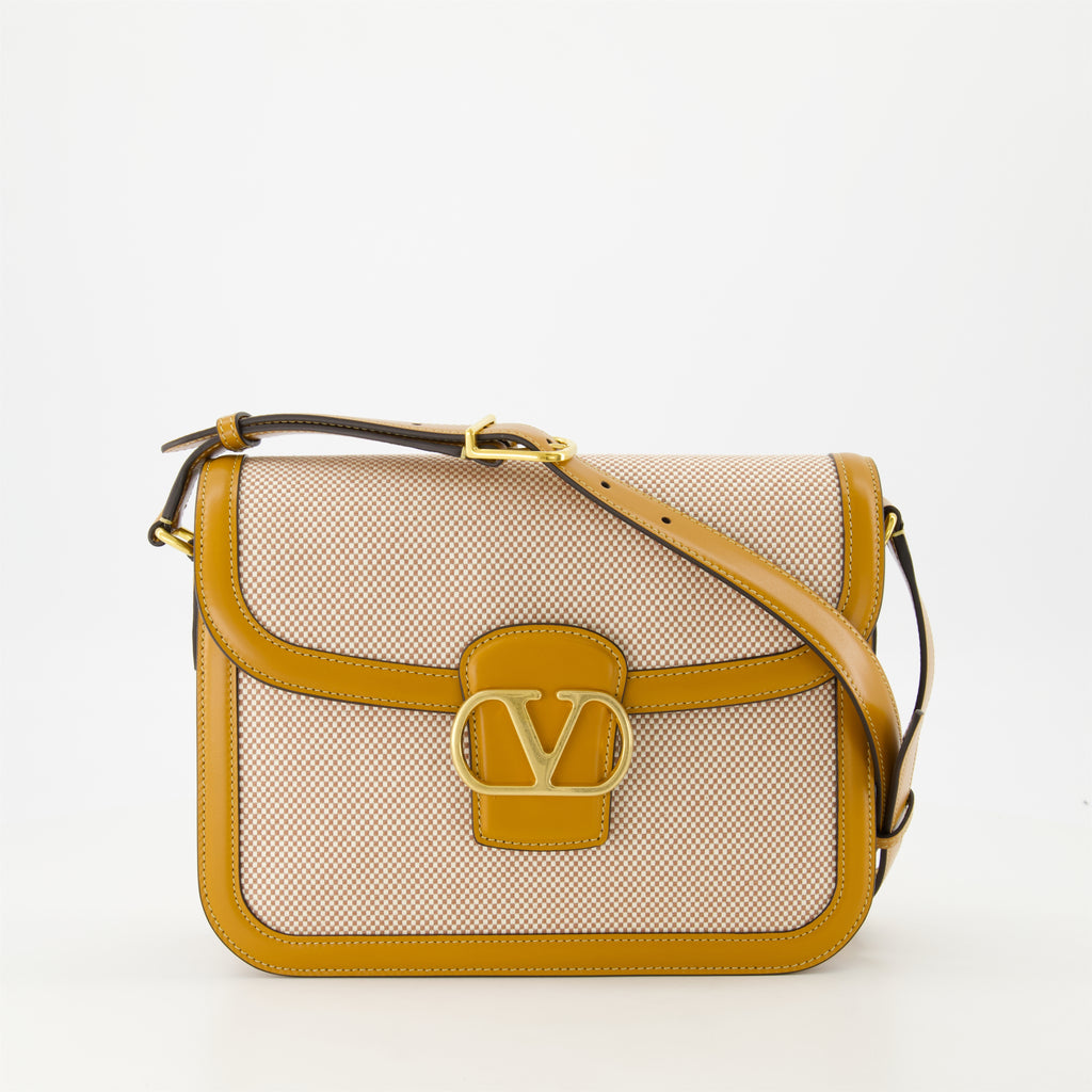 Umhängetaschen 9T05 Canvas Bag Valentino Garavani Beige Femme