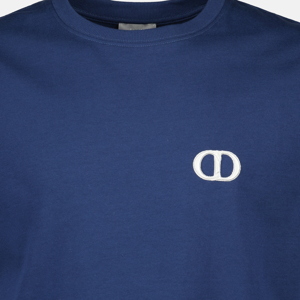 T-shirts Camiseta CD Icon Dior Bleu foncé Homme