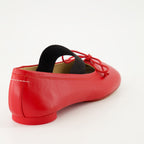 Chaussures plates Ballerines Anatomic Mm6 Rouge Femme