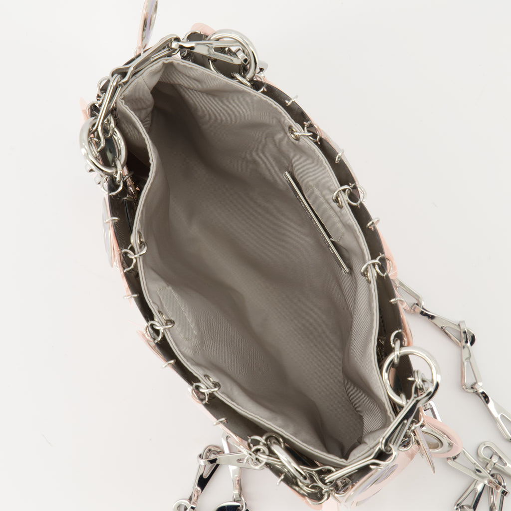 Sacs à main et épaule Sac Sparkle nano Rabanne Argenté Femme