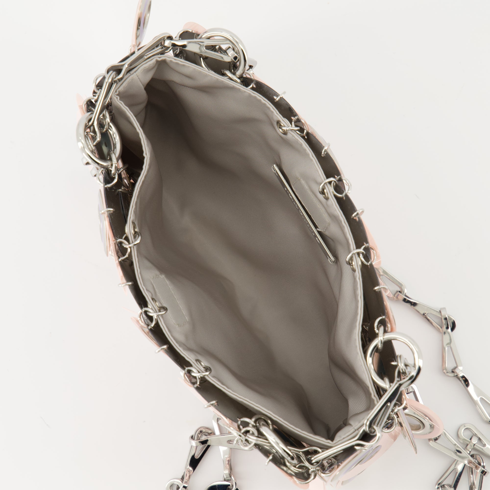 Sacs à main et épaule Sac Sparkle nano Rabanne Argenté Femme