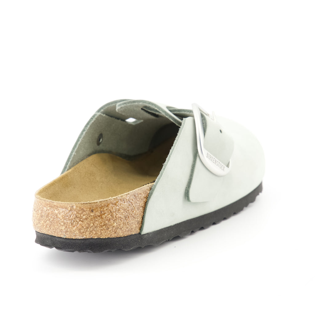 Chaussures ouvertes Mules Boston Birkenstock Gris Femme