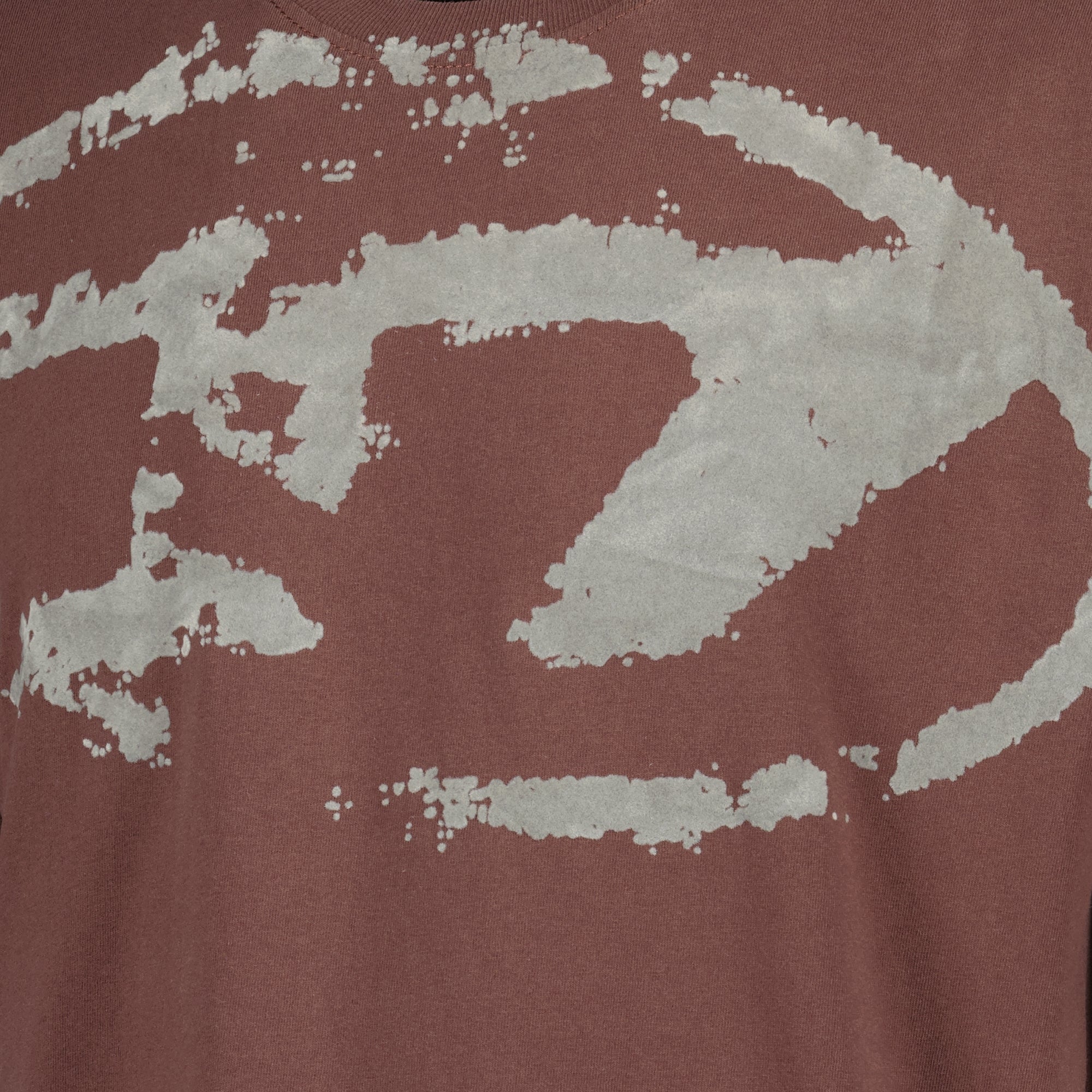 T-shirts T-Boxt-N14 Braunes T-Shirt Diesel Marron Homme