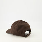 Imagen del gorro de logo marrón de Moncler para Hombre - Temporada Primavera-Verano 2026 - Vista Detallada_2