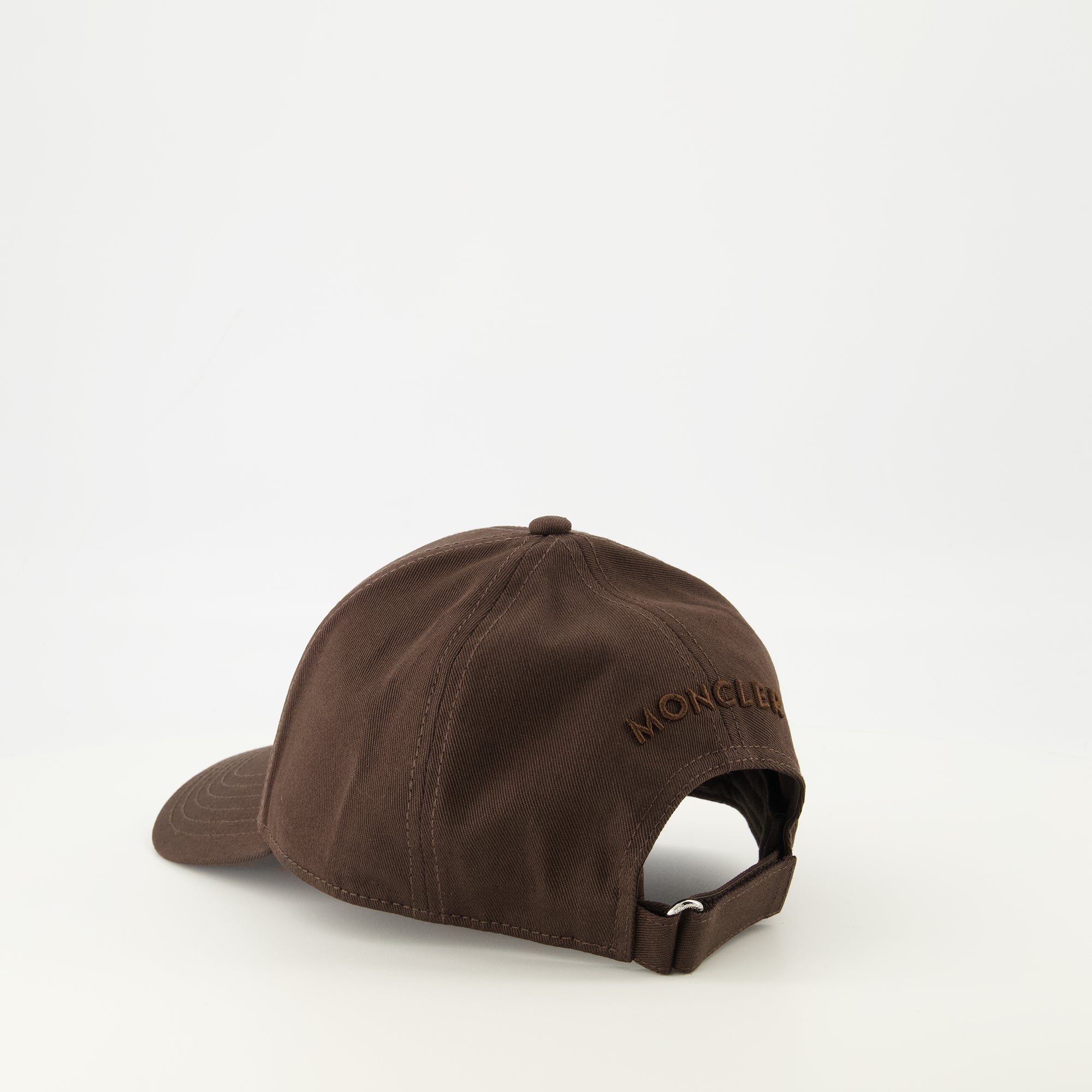 Image de l'article Casquette logo marron de la marque Moncler pour Homme - Saison Printemps-Été 2026 - Vue détaillée_2