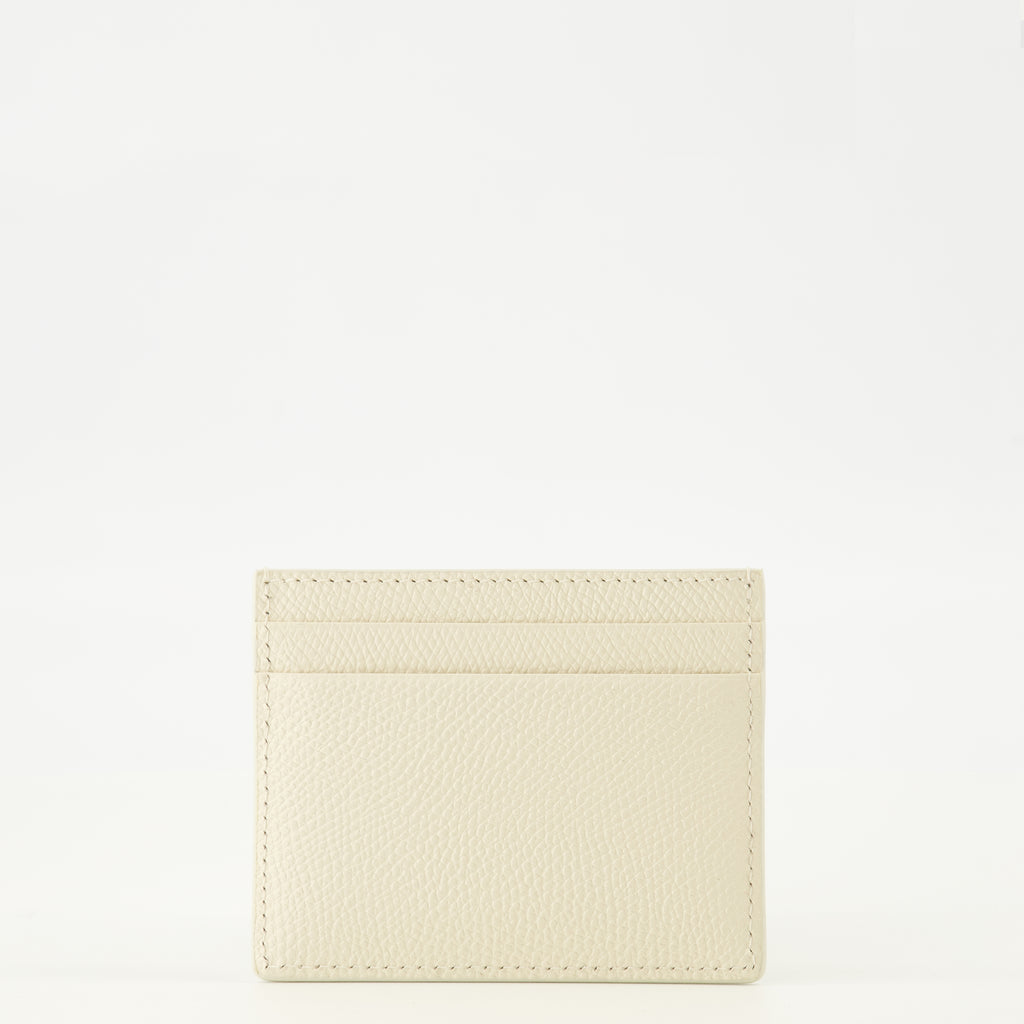 Bild des beigen Vlogo-Kartenhalters der Marke Valentino Garavani für Damen - Frühlings-Sommer-Saison 2026 - Rückansicht