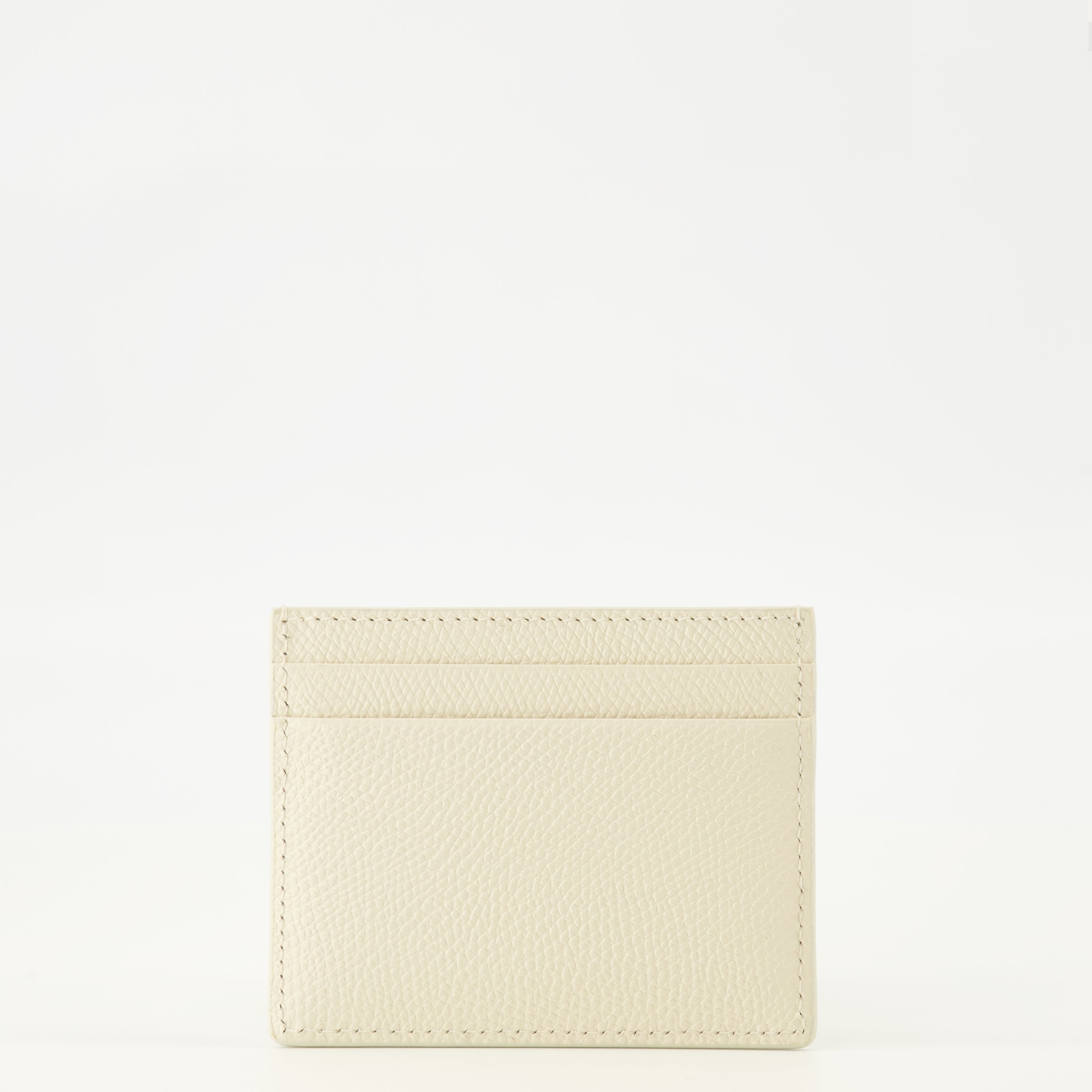 Image de l'article Porte-cartes Vlogo beige de la marque Valentino Garavani pour Femme - Saison Printemps-Été 2026 - Vue de Dos