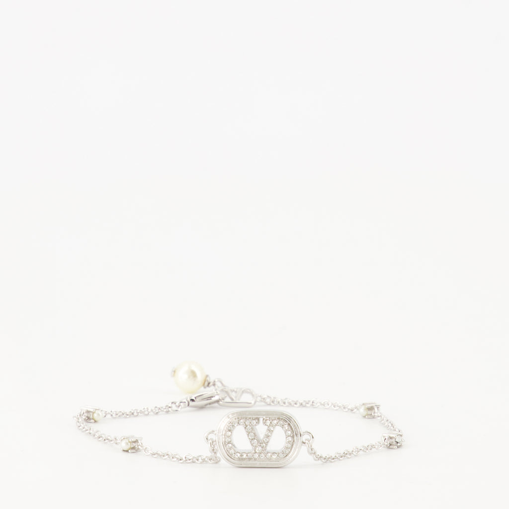 Bijoux Bracciale VLogo Valentino Garavani Argenté Femme