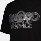 T-shirts T-shirt Medusa On chain Versace Noir Homme