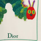 Maille Weißer Buchcover-Pullover Dior Blanc Homme