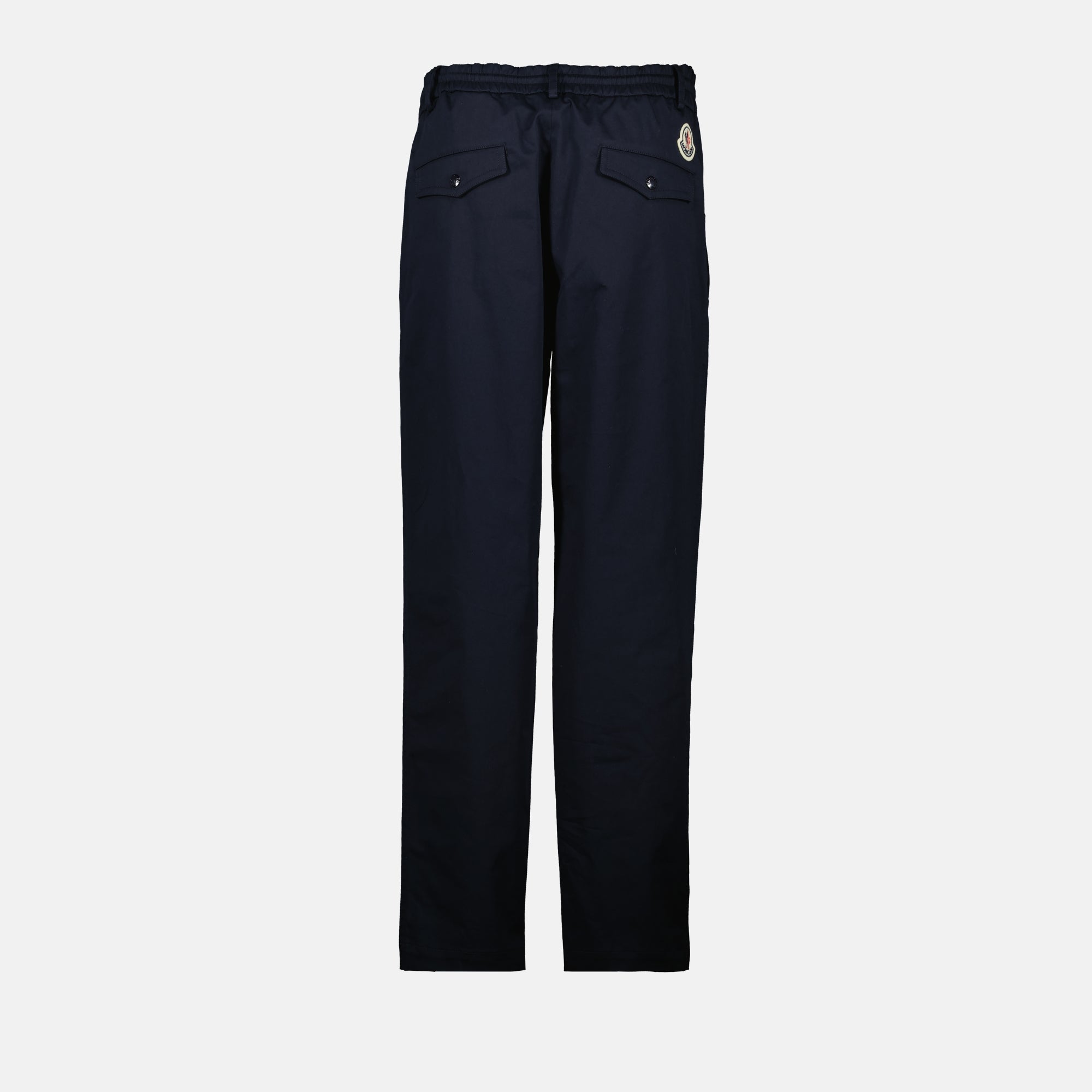 Calças Calças de Algodão Moncler Azul escuro Homme