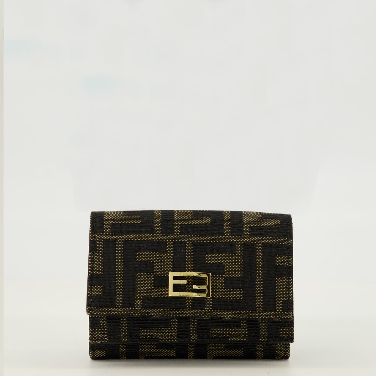Petite maroquinerie Wallet On Chain Tube Fendi Marron Femme