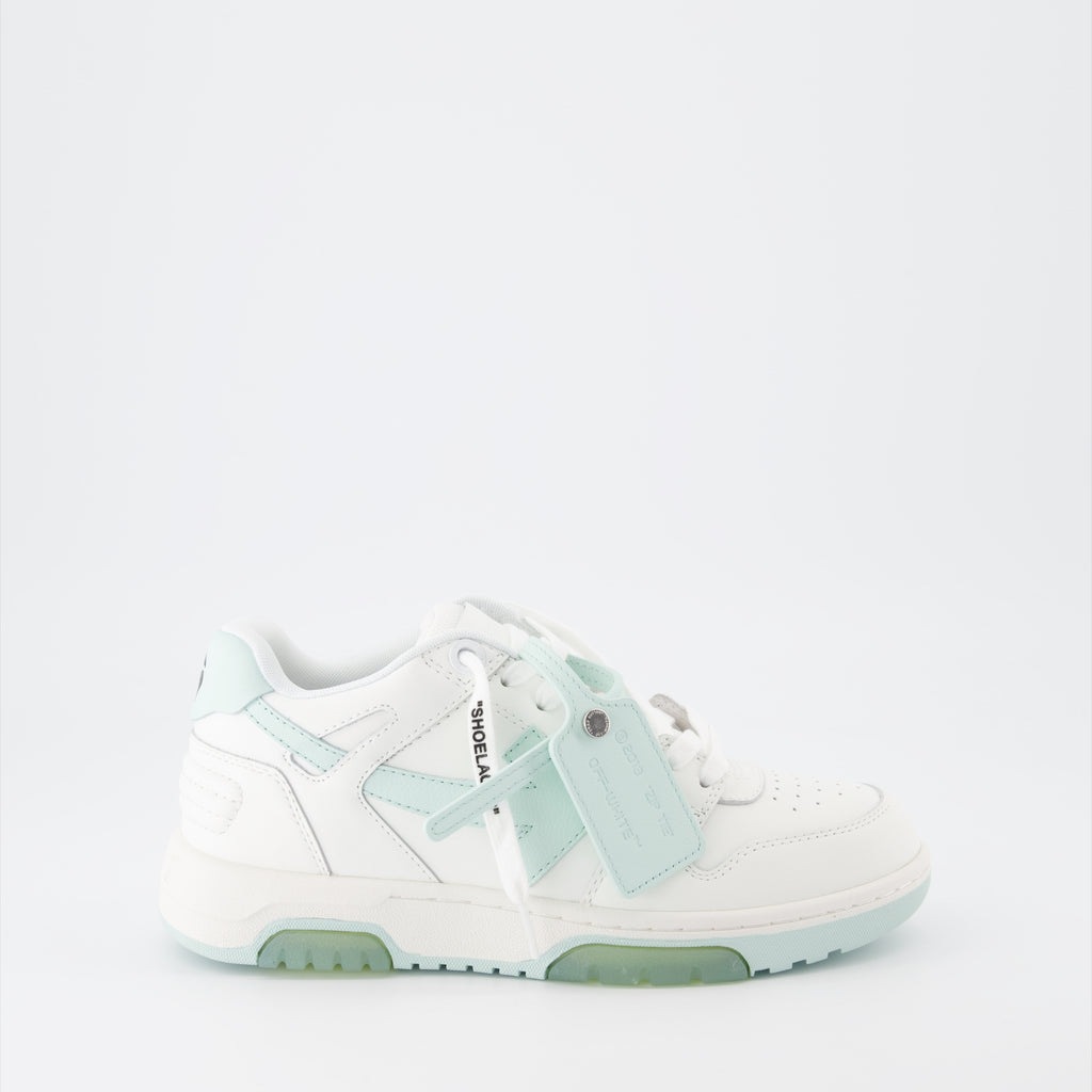Sneaker OWIA259C99LEA003 0151 white mint Off-White Blau Femme