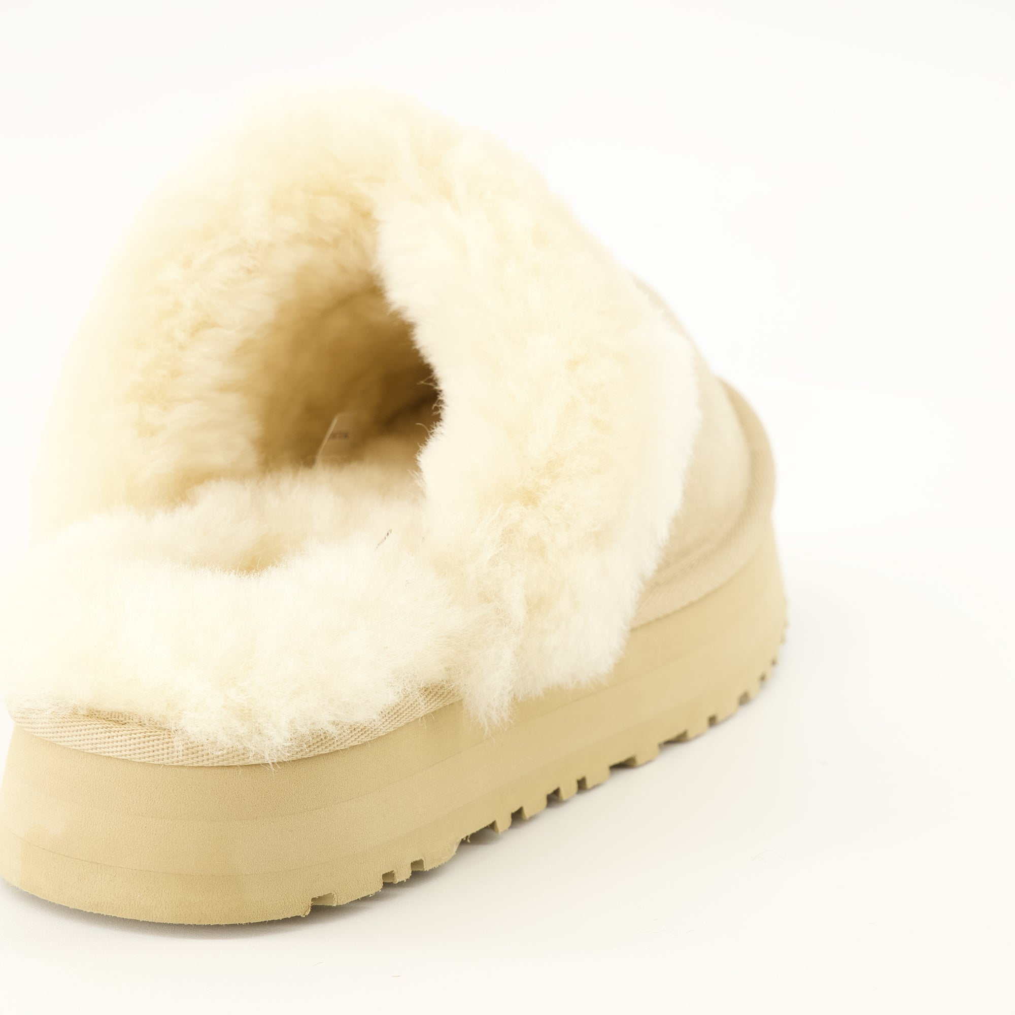 Chaussures ouvertes Mules Disquette Beijes Ugg Beige Femme