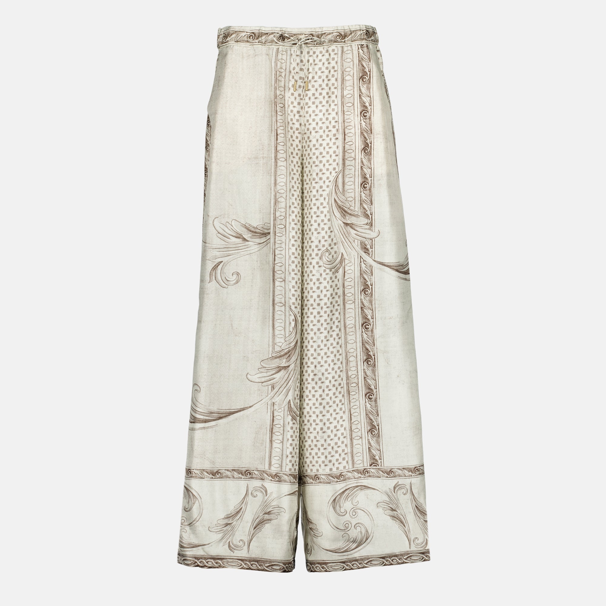 Bild des Artikels Bedruckte Seidenhose von Max Mara für Damen - Frühjahr-Sommer 2026 Saison - Vorderansicht