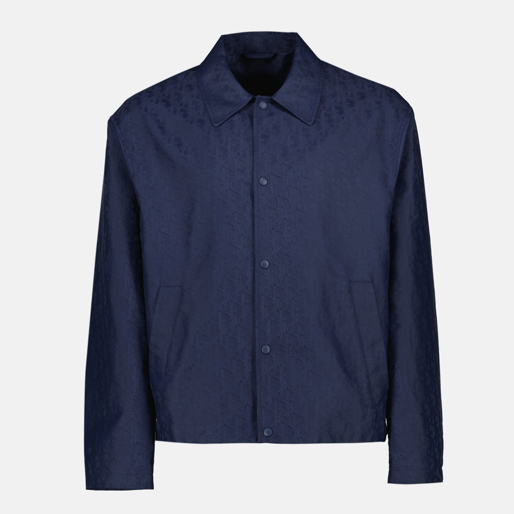 Chemises Veste Dior Oblique Dior Bleu foncé Homme