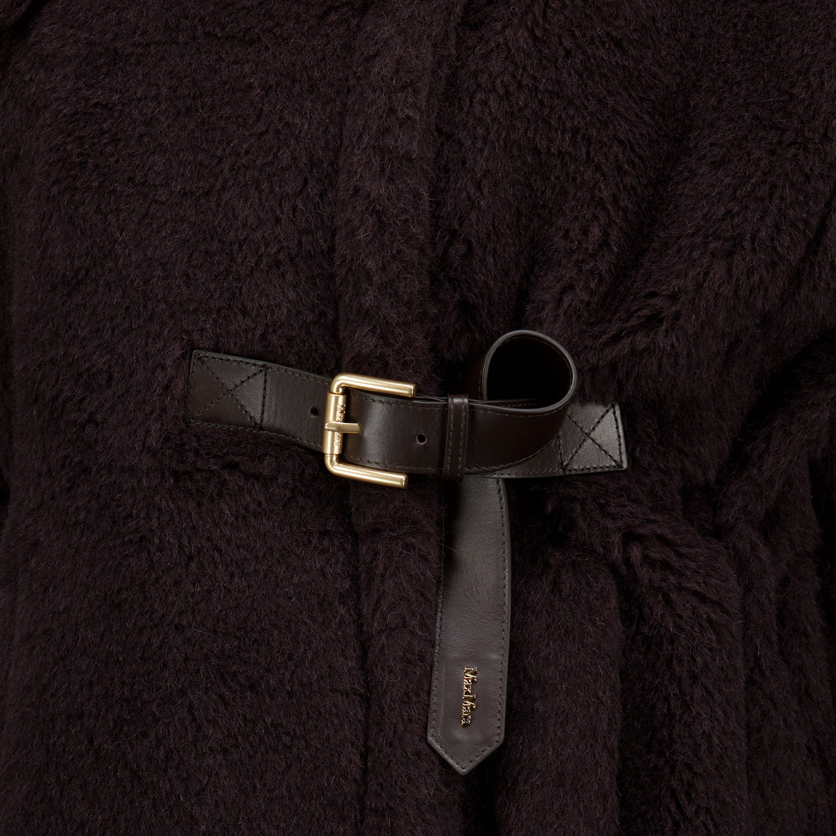 Vestes ブラウン テディ ケープ Max Mara Marron Femme