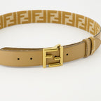 Gürtel Wendbarer FF Gürtel Fendi Braun Femme