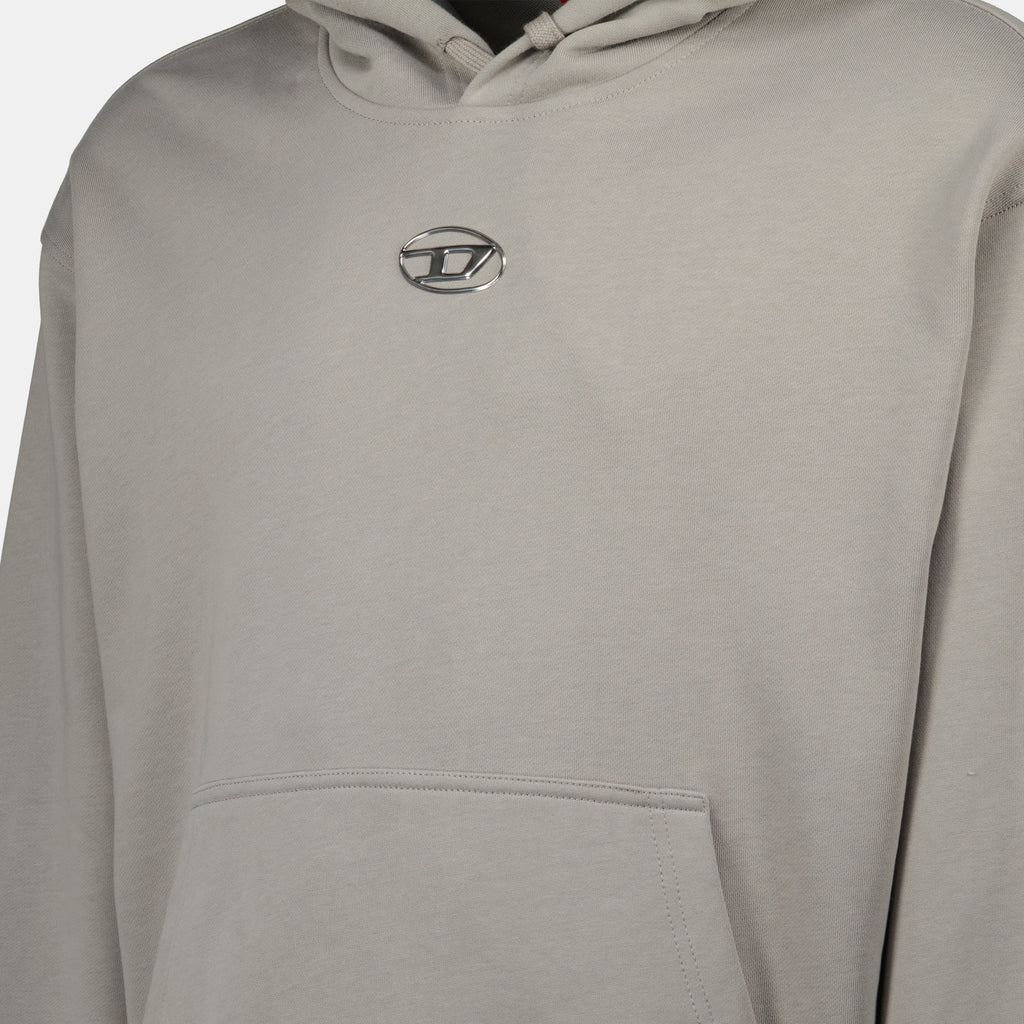 Sweatshirts Sweat à capuche S-Macs-Hood-On Diesel Gris Homme
