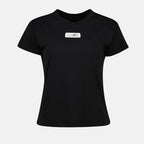 T-shirts T-shirt Numeric noir Mm6 Black Femme